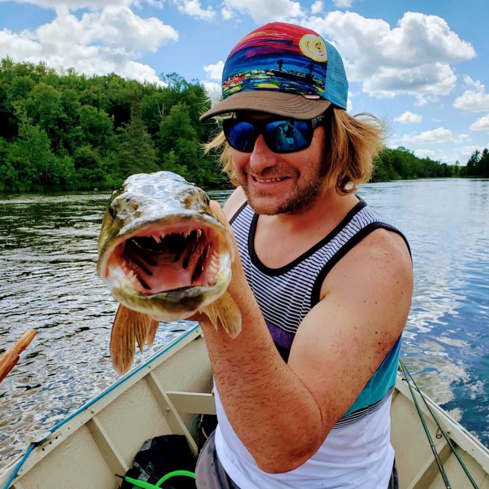 Muskellunge in St. Croix River Wisconsin 